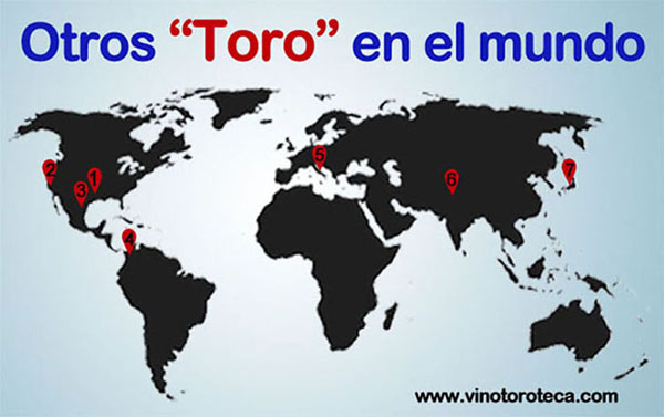 "Lugares llamados Toro en el mundo. Turismo. Viajar. Zamora"