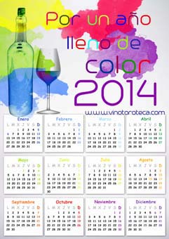 "Calendario año 2014 para descargar gratis. Zamora turismo. Toro enoturismo. DOToro"